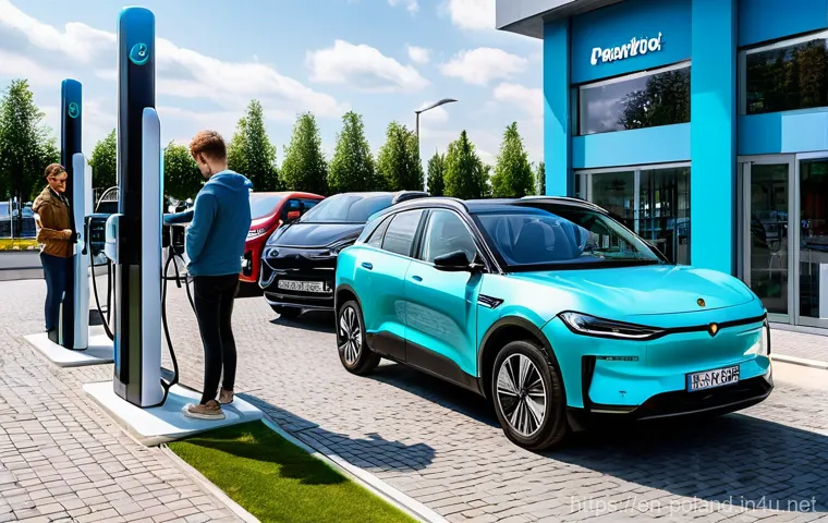 폴란드 전기차 시장 - **A New Dawn for Driving in Poland**
    "A proud Polish family – parents in their late 30s, a girl ...