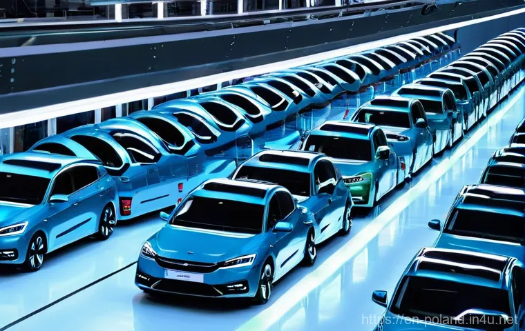 폴란드 전기차 시장 - **Powering the Future: Expanding Charging Infrastructure**
    "A bustling, state-of-the-art electri...