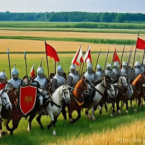 폴란드와 러시아 역사적 갈등 - **"The Eastern Frontier: A Medieval Tug-of-War"**
    A highly detailed, historically accurate oil p...